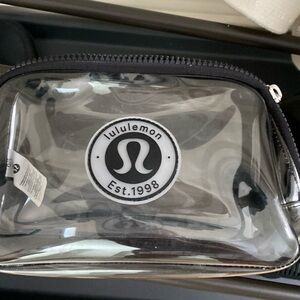 Lululemon clear belt bag 1l